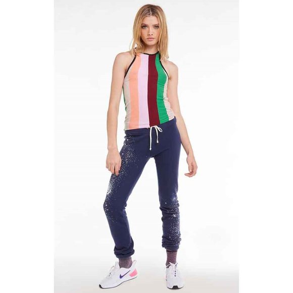 🍡5x HP!🍡 NWT Wildfox Sherbert Stripes Royce Tank - Picture 6 of 16